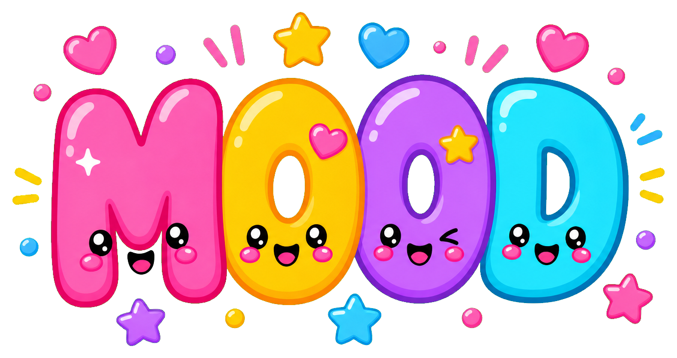 Preview for Mood Word Art Sticker