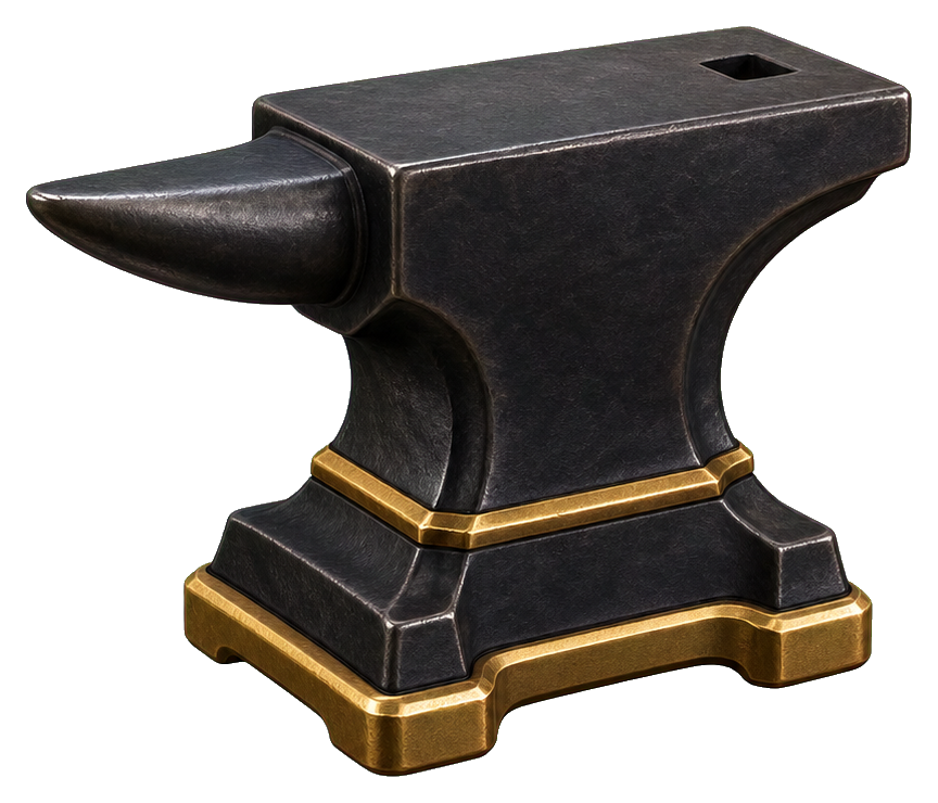 Preview for Blacksmith Anvil Token Sticker