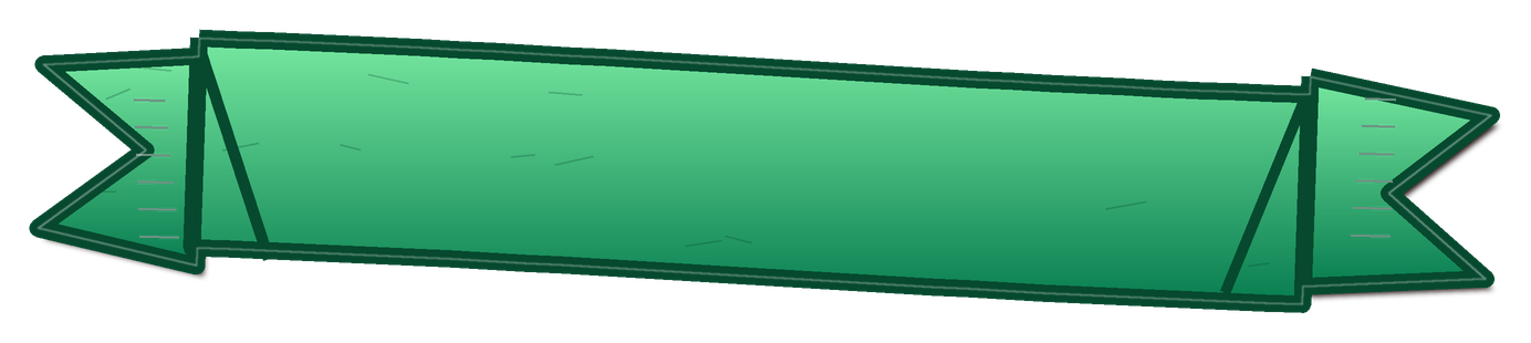 Preview for Emerald Folded Banner Sticker