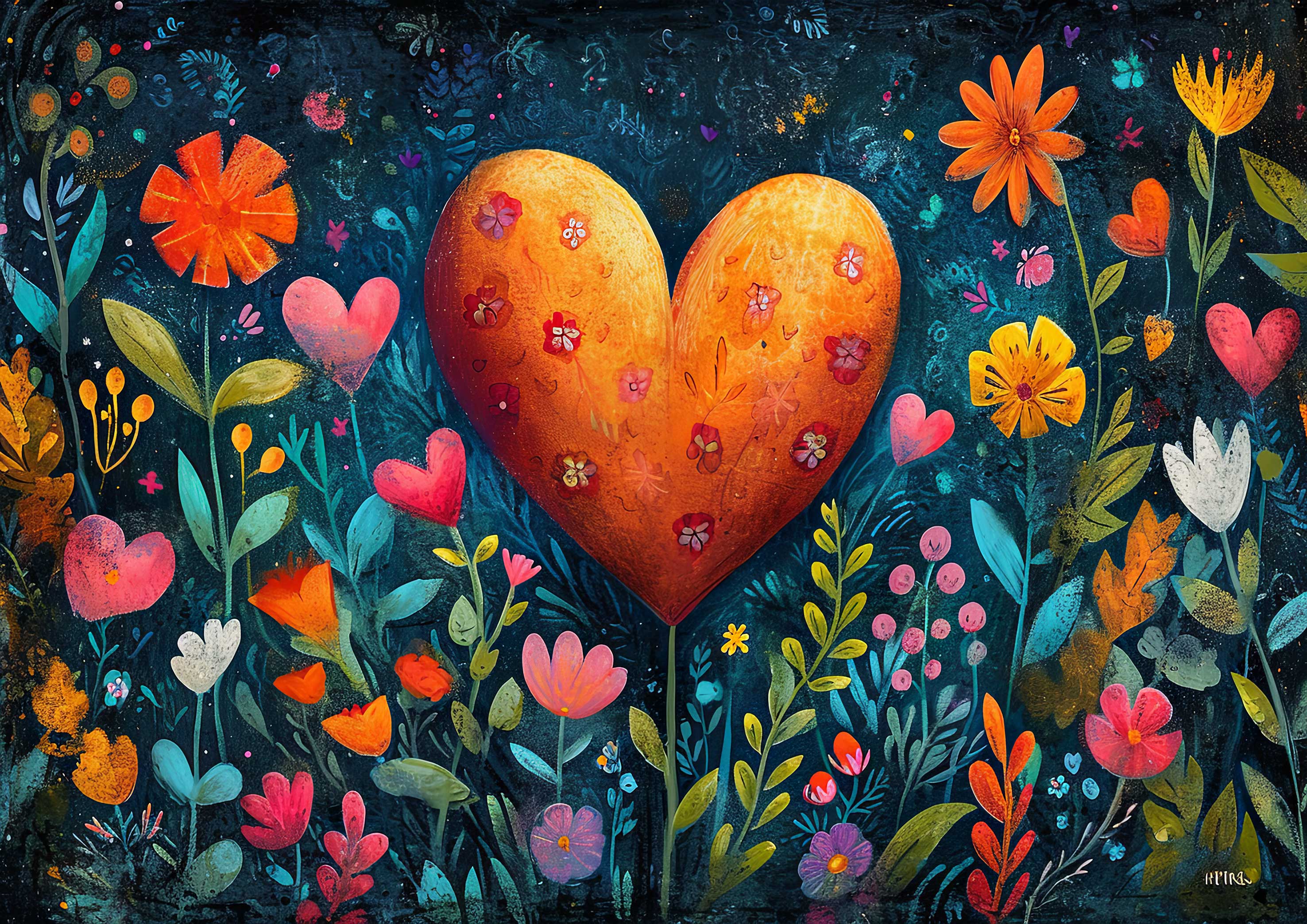 Preview for Heart-among-flowers-love-background-2b0af