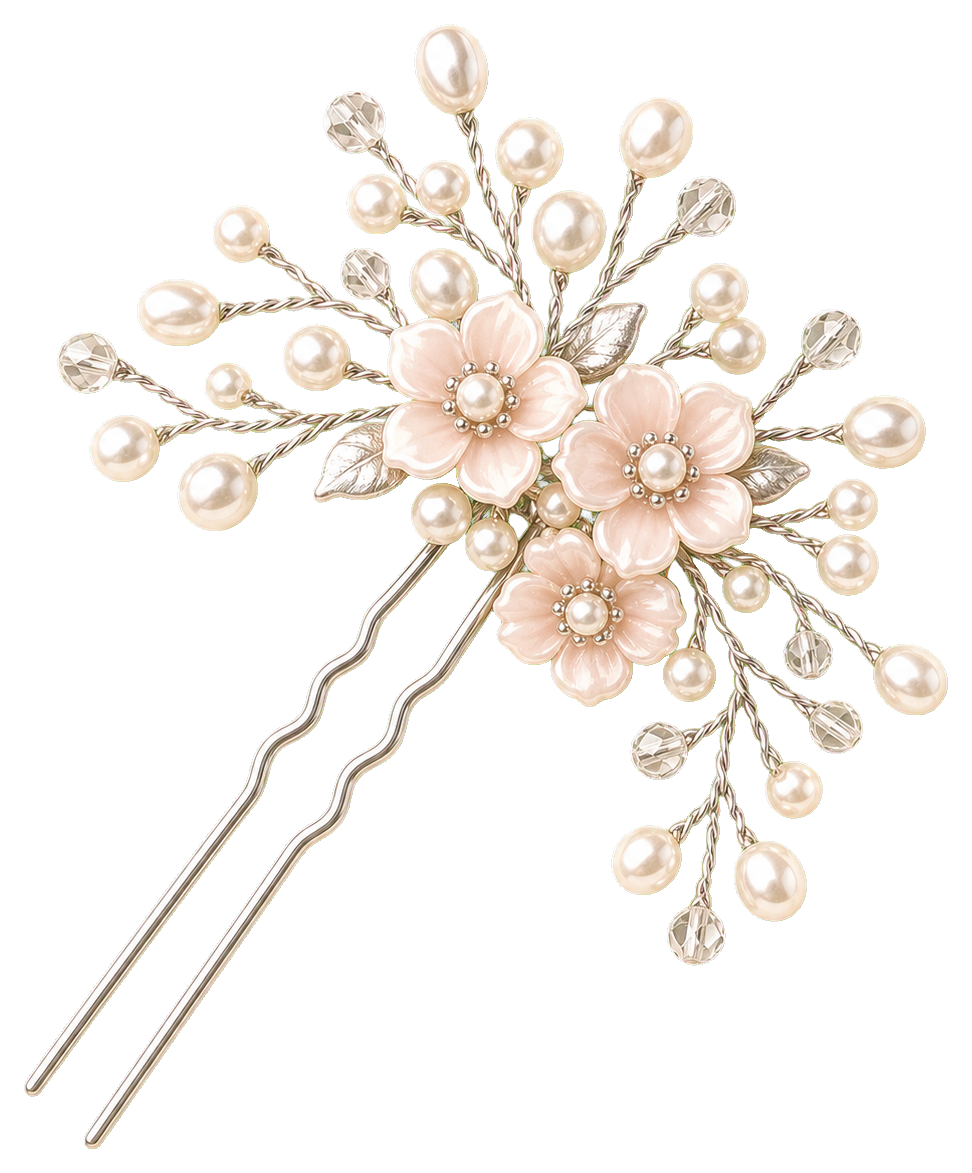 Preview for Pearl Hairpin Sticker