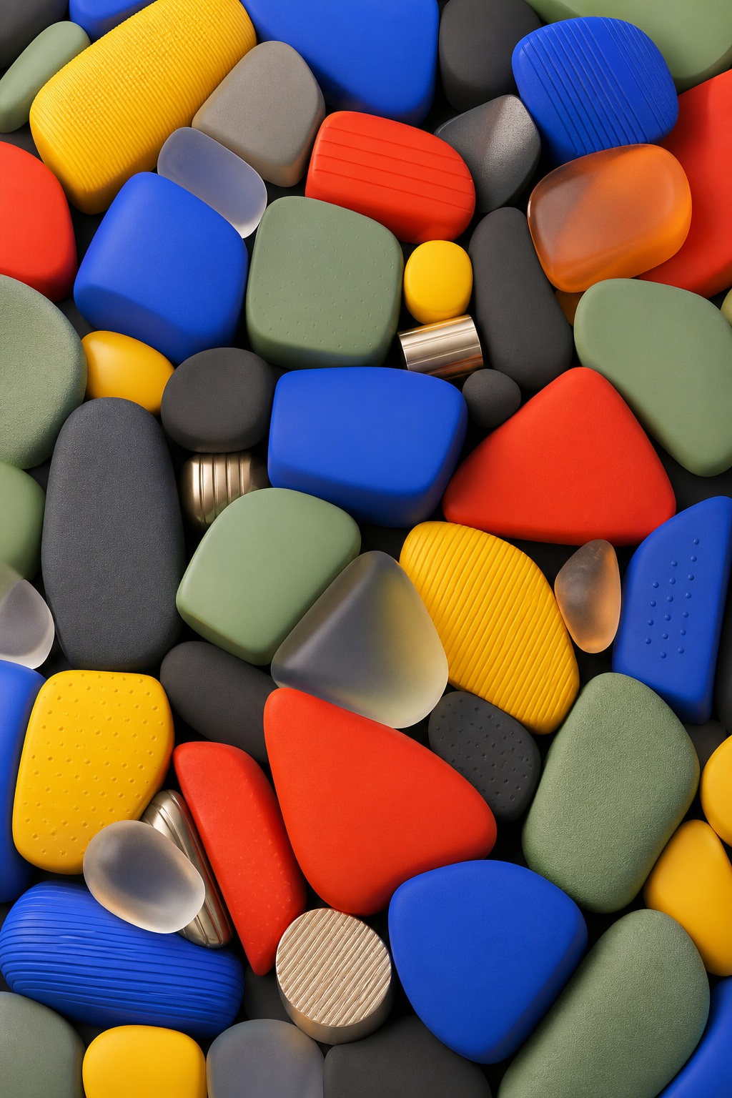 Preview for Matte Color Block Wobble Cascade Background