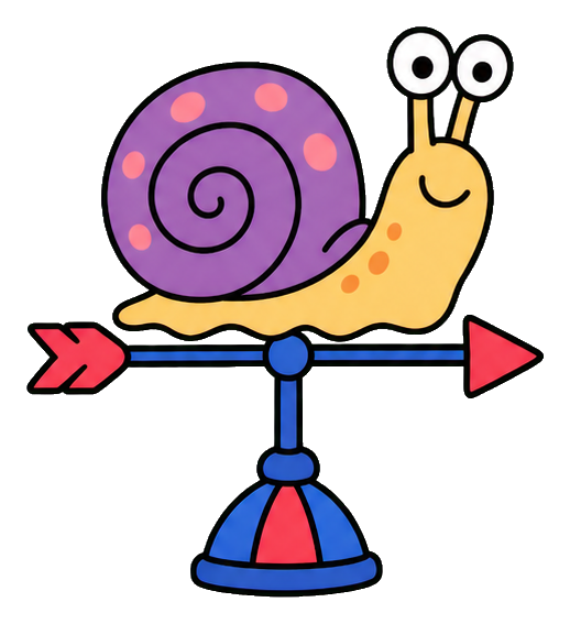 Preview for Snail Weather Vane Sticker
