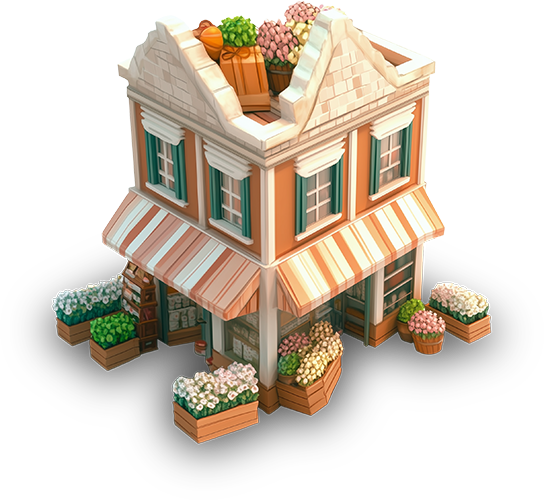 Preview for Charming-3d-house-illustration-building-sticker-9c6e9