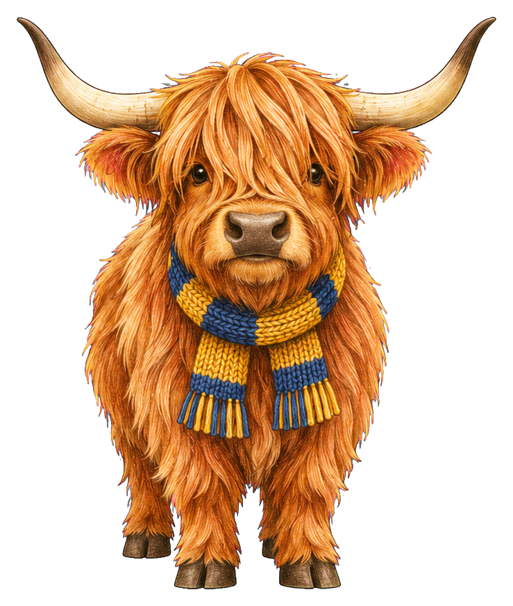 Preview for Highland Cow Cozy Scarf