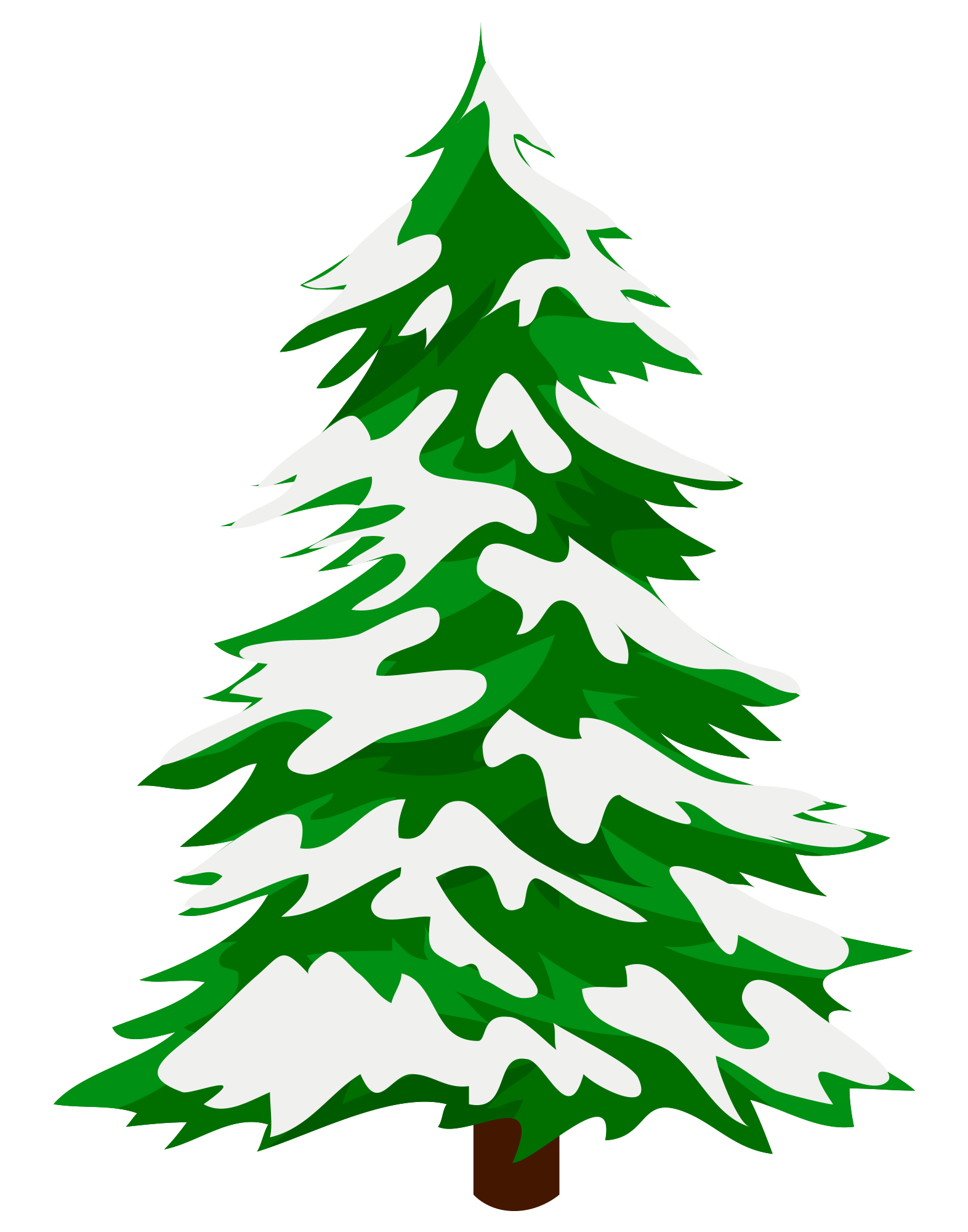 Preview for Snowy-evergreen-tree-illustration-christmas-sticker-6ae9d