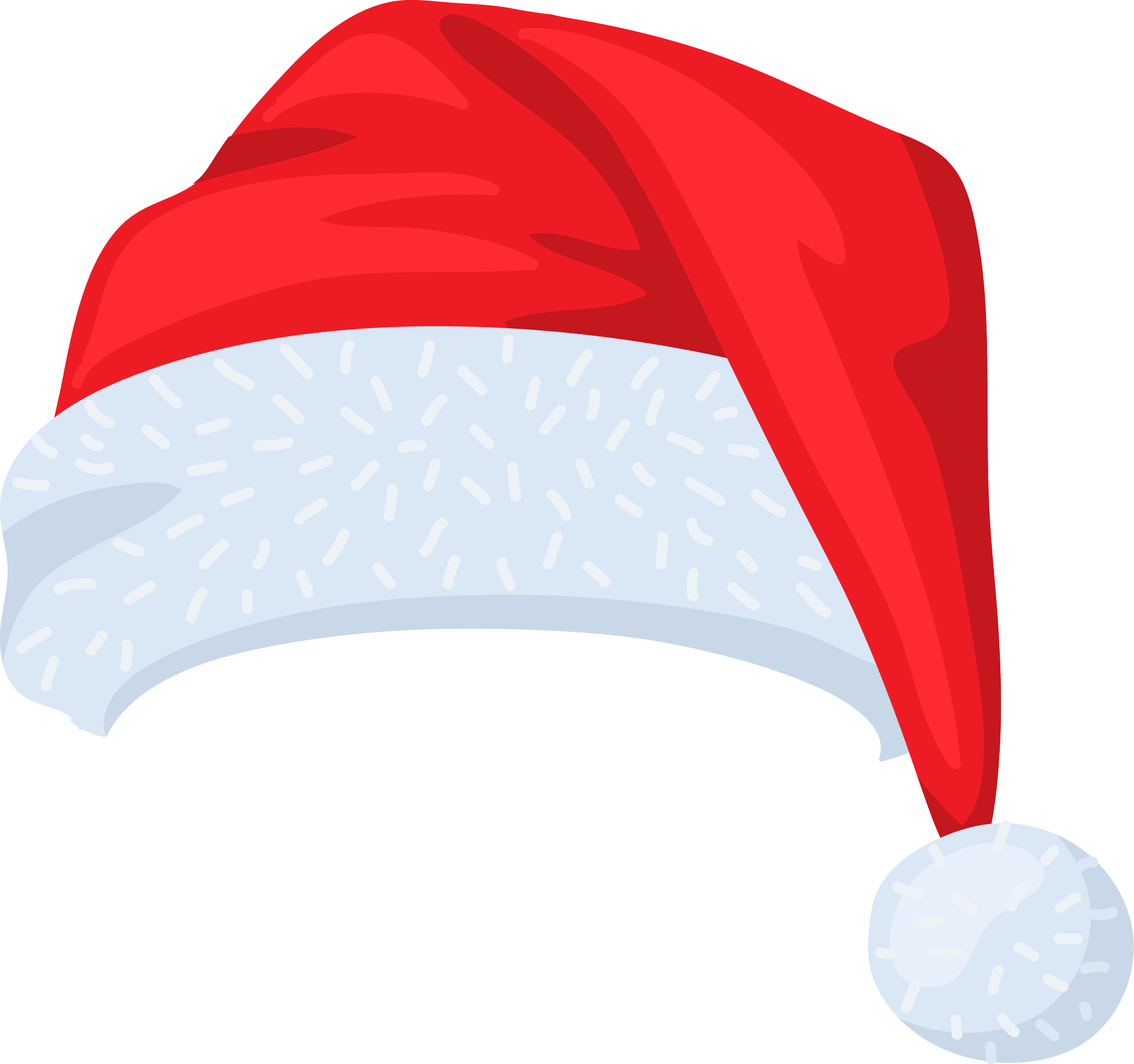 Preview for Christmas-santa-hat-illustration-christmas-hat-sticker-244dc