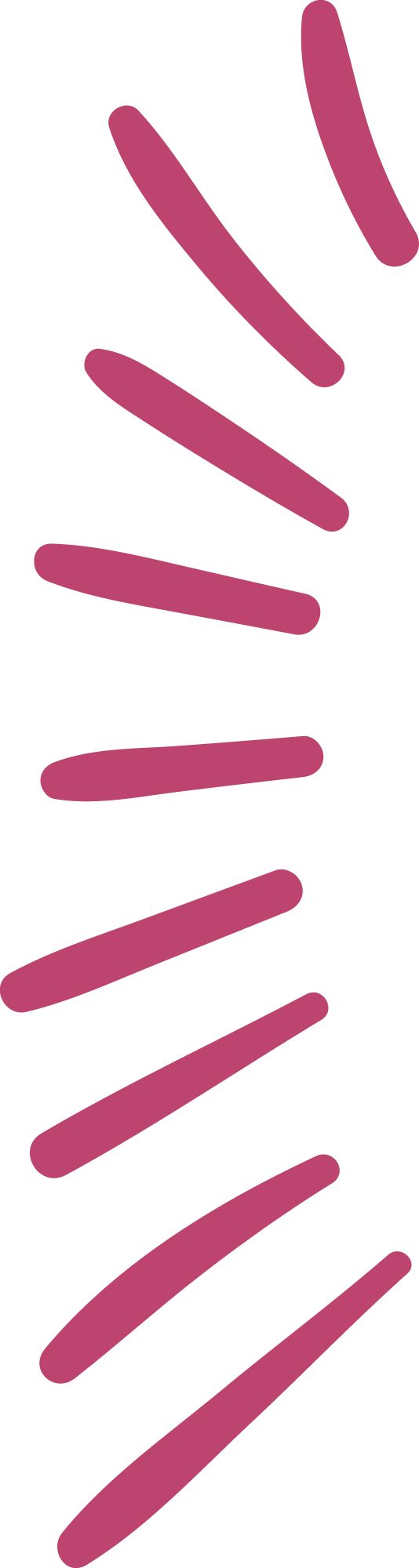 Preview for Pink-brush-strokes-art-new-year-sticker-81aae