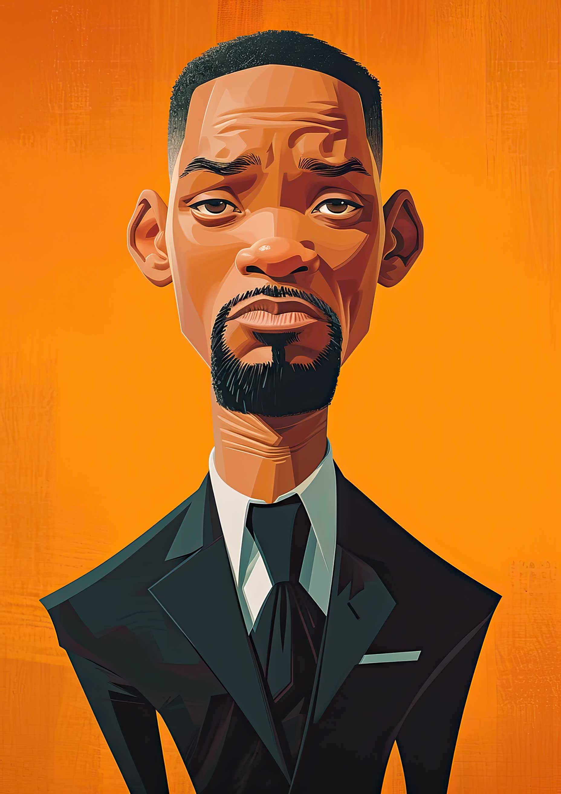Preview for Will-smith-digital-portrait-celebrities-background-4239f