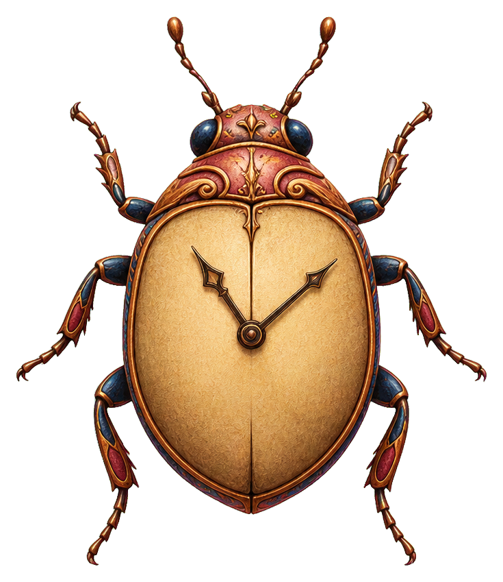 Preview for Beetle Clock Sticker