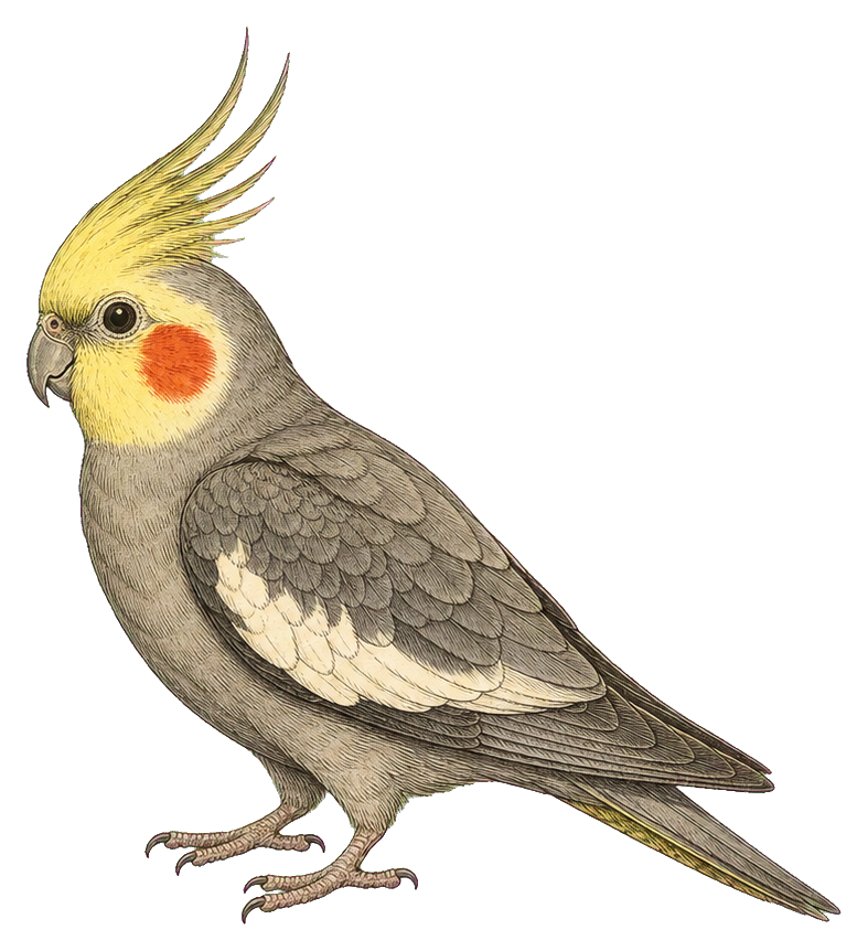 Preview for Vintage Bird Specimen Sticker