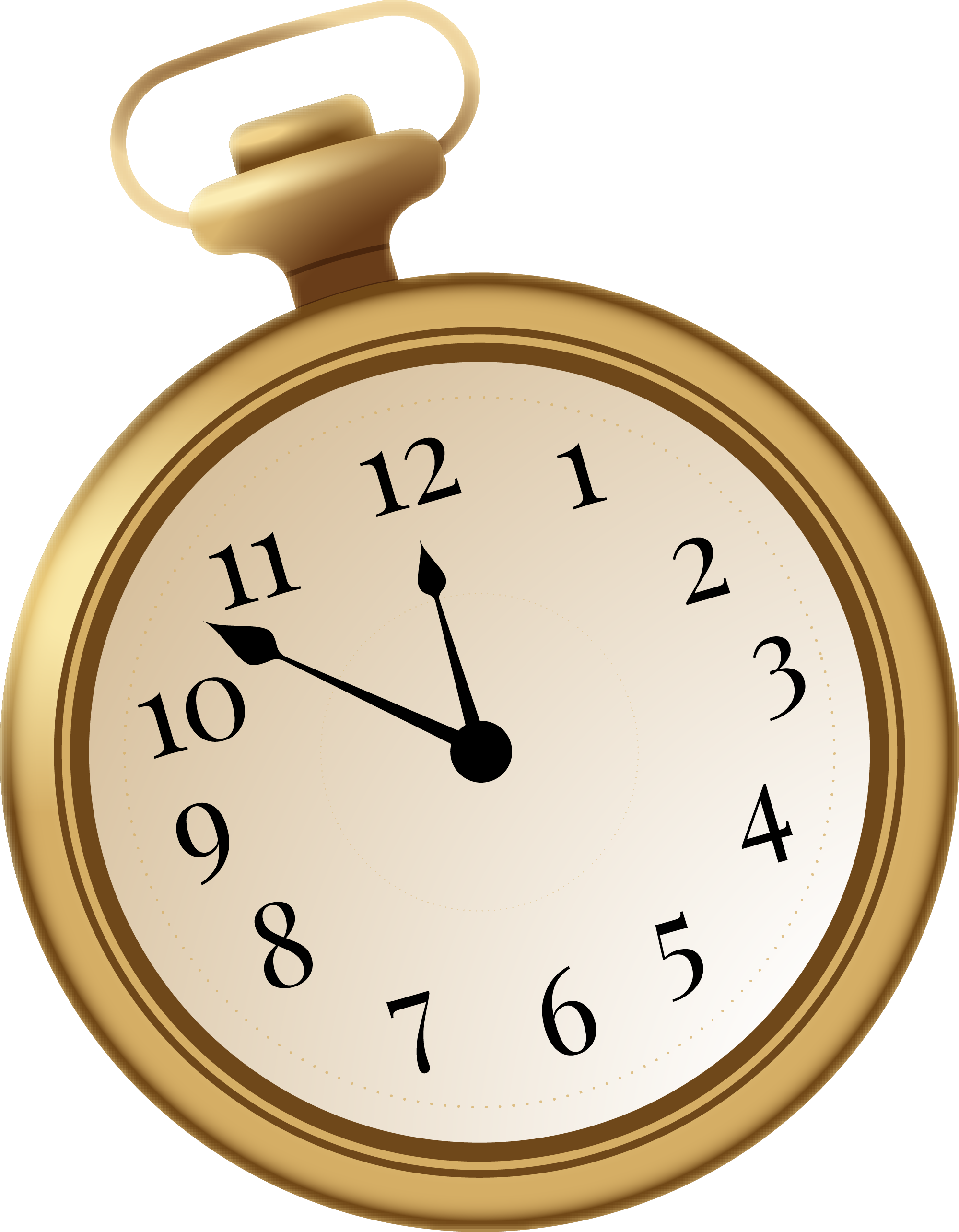 Preview for Vintage-gold-pocket-watch-new-year-sticker-9683c