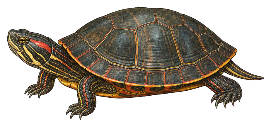 Preview for Painted Turtle Vintage Sticker