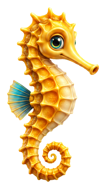 Preview for 3d Ocean Friends Seahorse