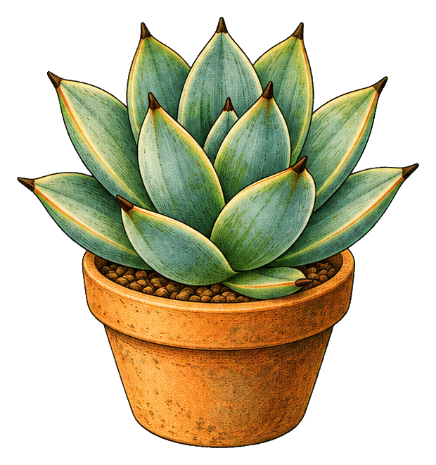 Preview for Vintage Succulent Blue Agave
