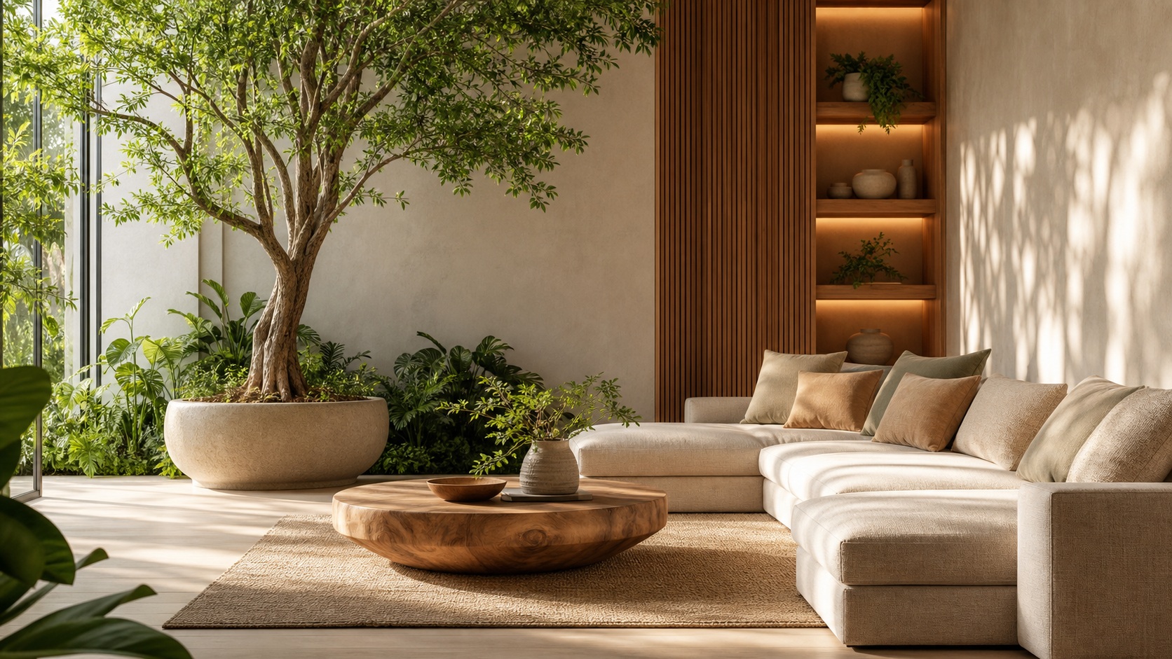 Preview for Biophilic Interior Stock Background