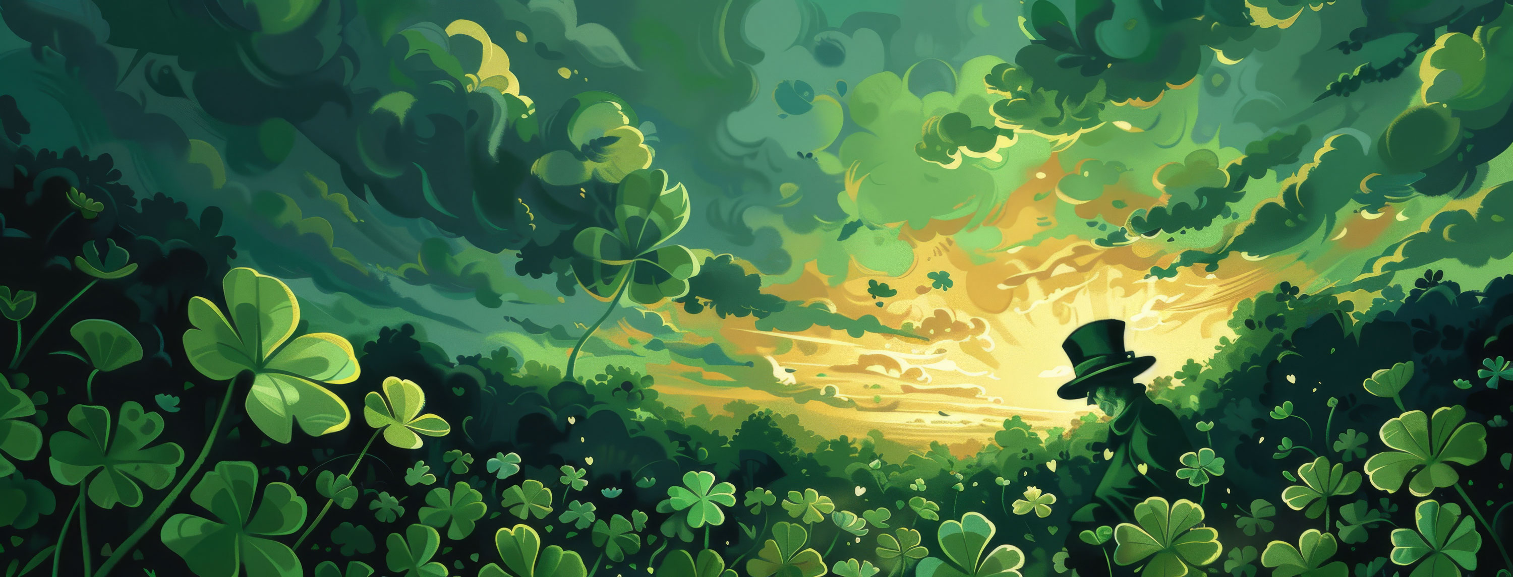 Preview for Shamrock-field-sunset-st-patricks-background-6b42a