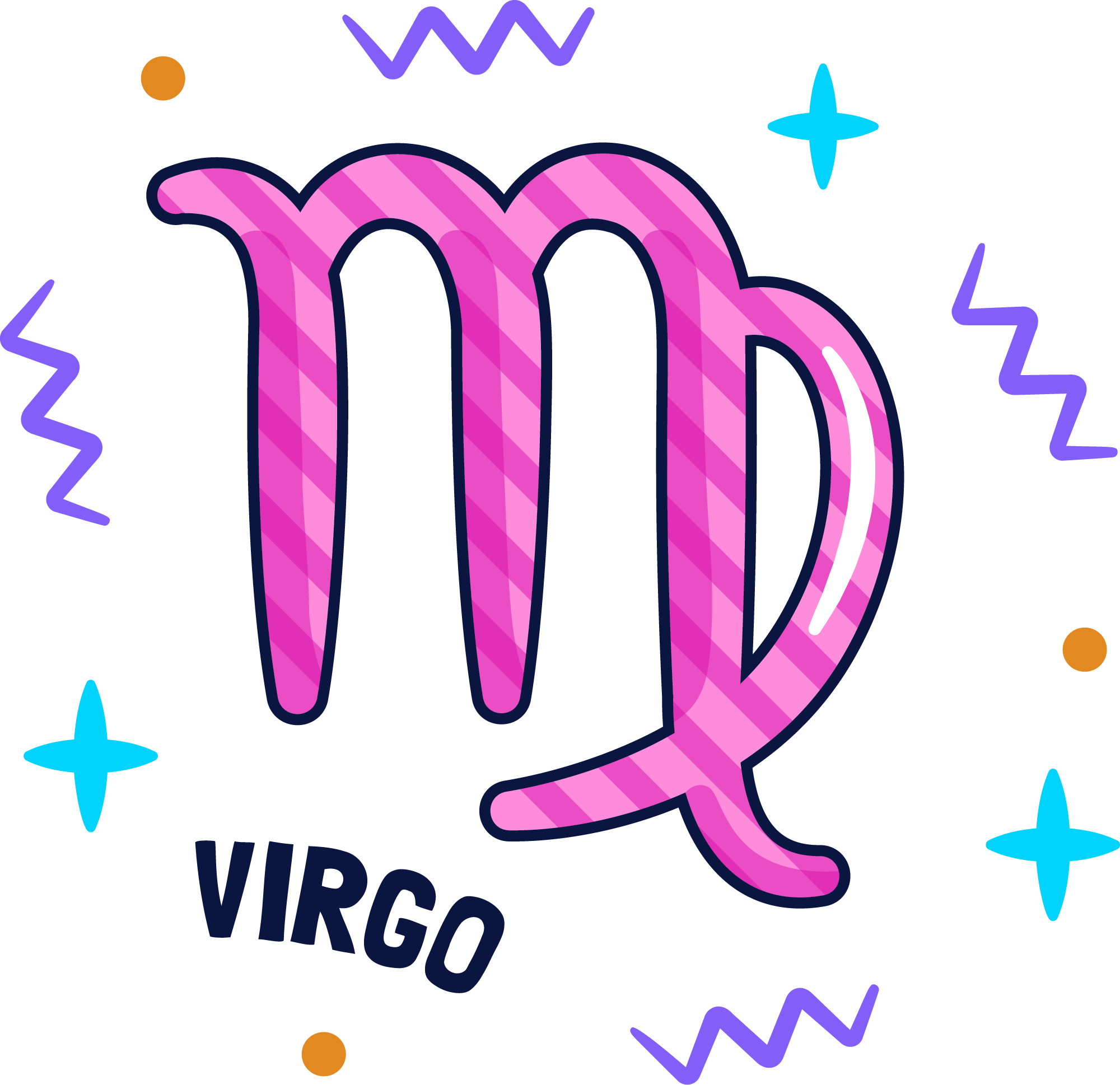 Preview for Virgo-zodiac-symbol-sticker-b8e61