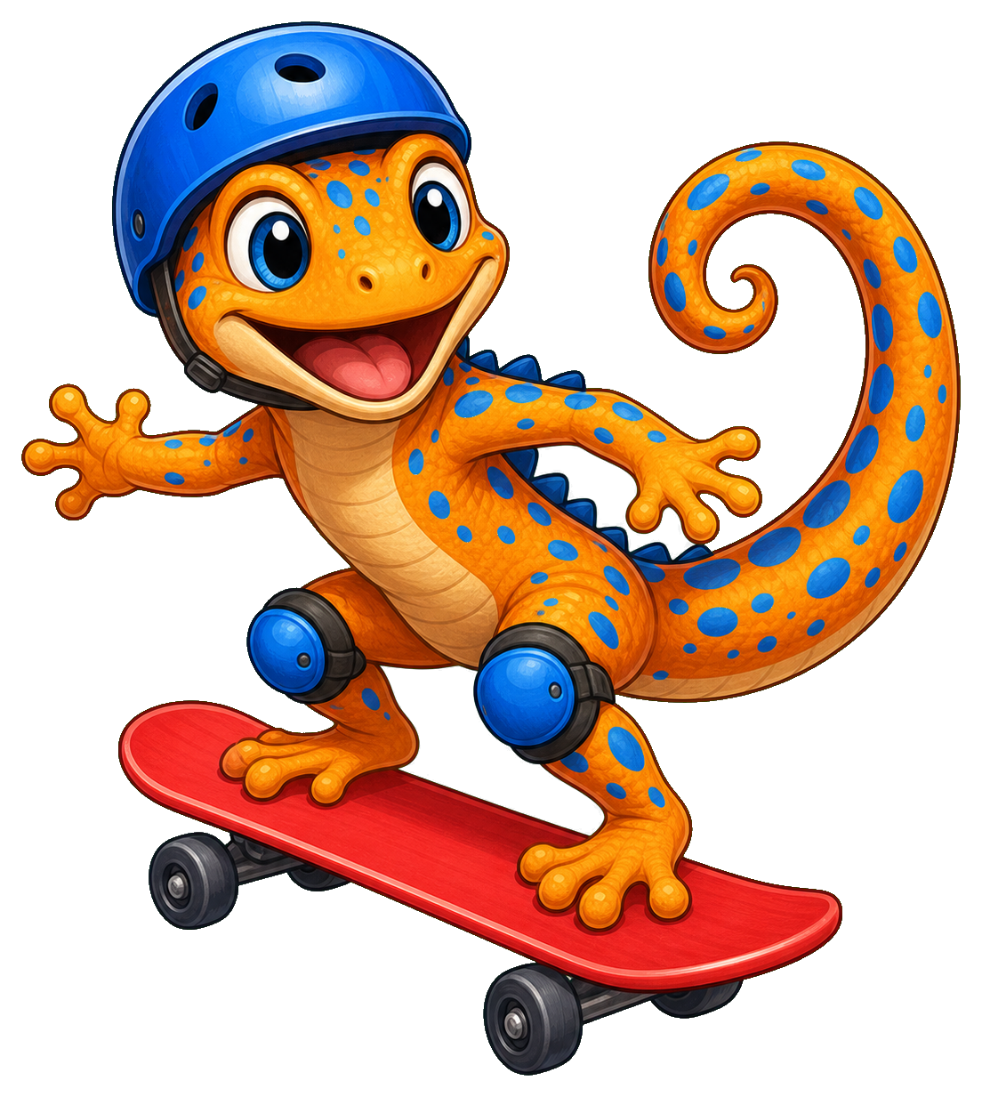 Preview for Skateboard Lizard Sticker