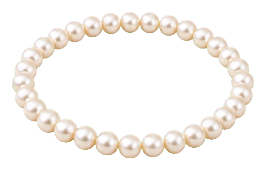 Preview for Ivory Pearl Necklace Loop Sticker