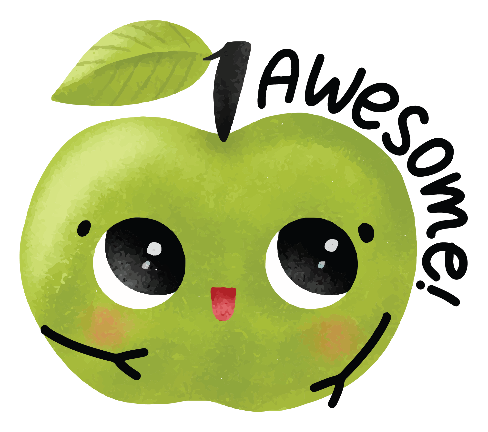 Preview for Awesome-apple-sticker-homework-stickers-54cf2