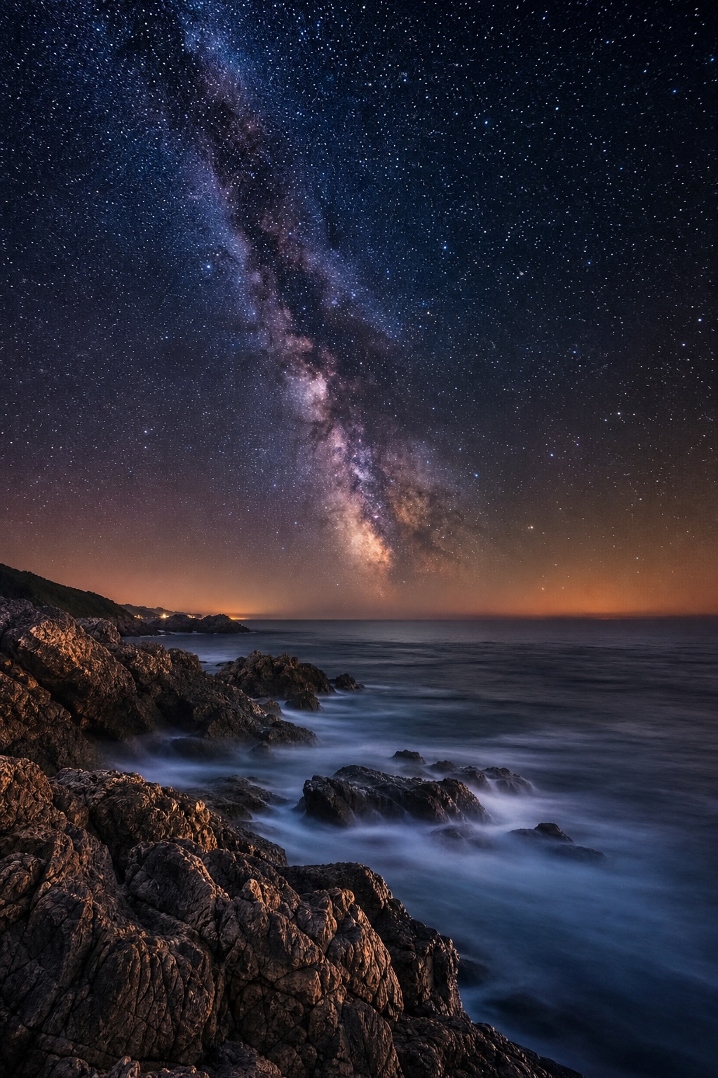 Preview for Milky Way Coast Night Sky Background