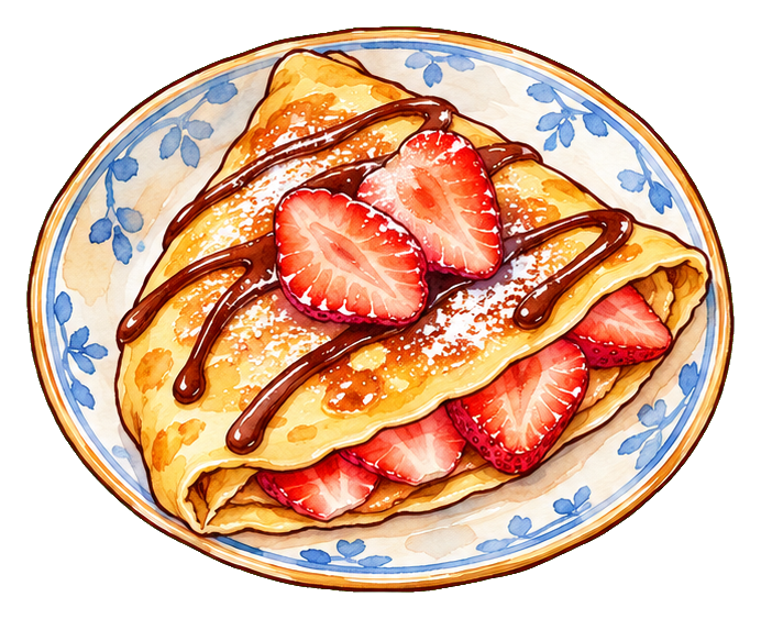 Preview for Strawberry Crepe