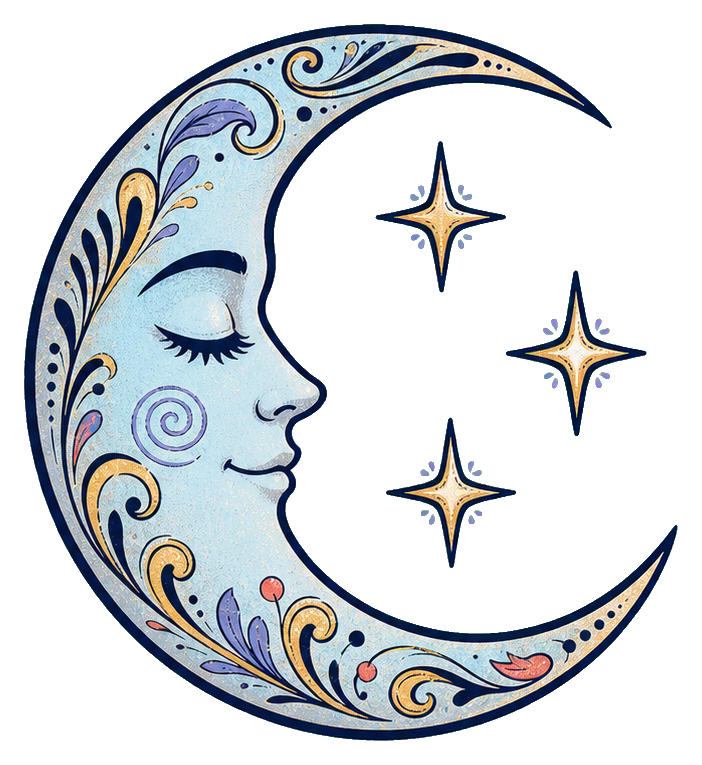 Preview for Crescent Dream Moon Sticker