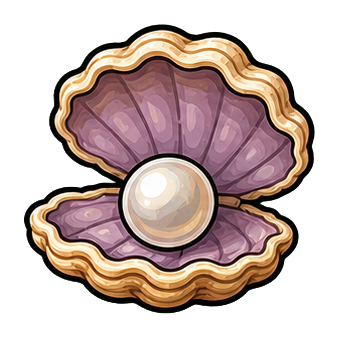 Preview for Pearl Clam Sticker