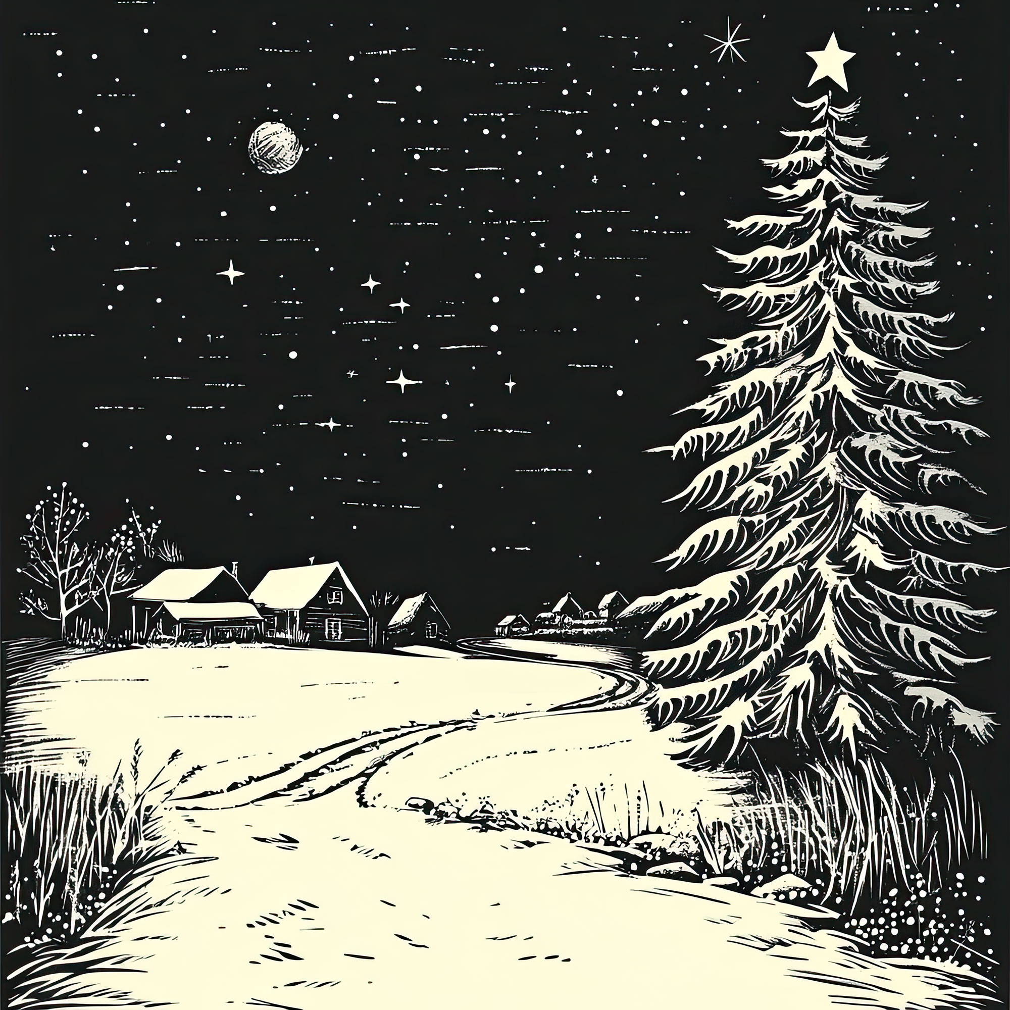 Preview for Winter-wonderland-scene-christmas-backdrop-background-dbaf8