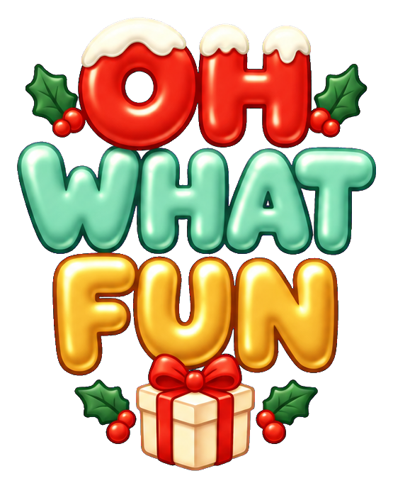 Preview for Oh What Fun Cute Bubble Lettering