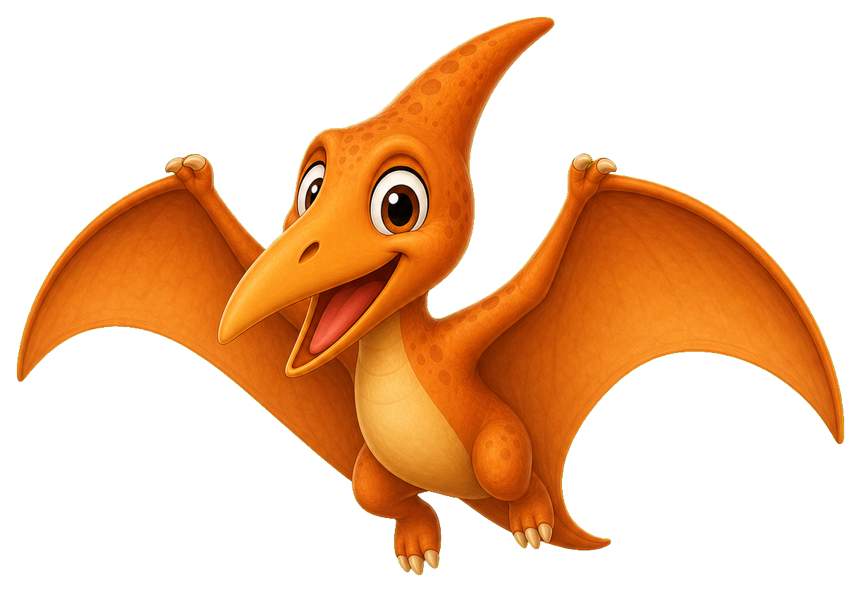 Preview for Pterodactyl Dinosaur Sticker