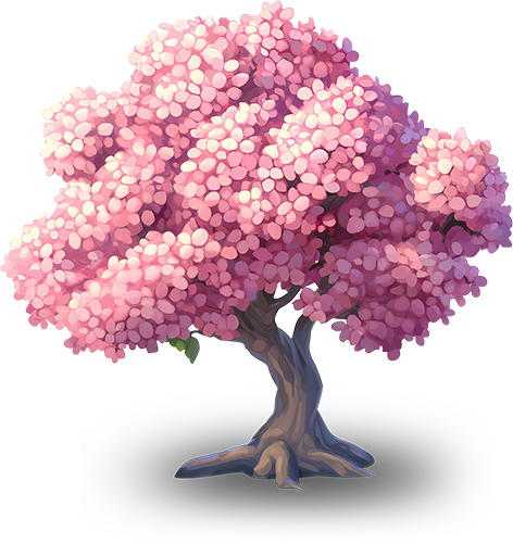 Preview for Pink-blossom-tree-flora-sticker-3171f