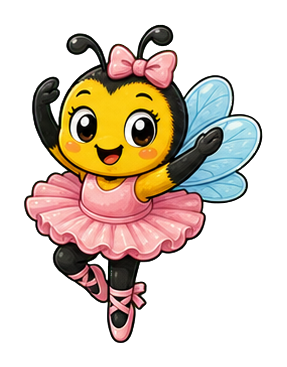 Preview for Ballerina Bee Sticker