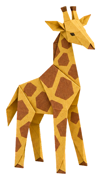 Preview for Origami Safari Animals Giraffe