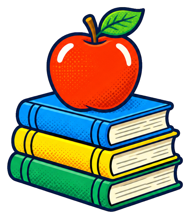 Preview for Teacher Life Apple On A Book Stack