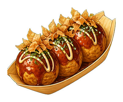 Preview for Takoyaki Trio Sticker