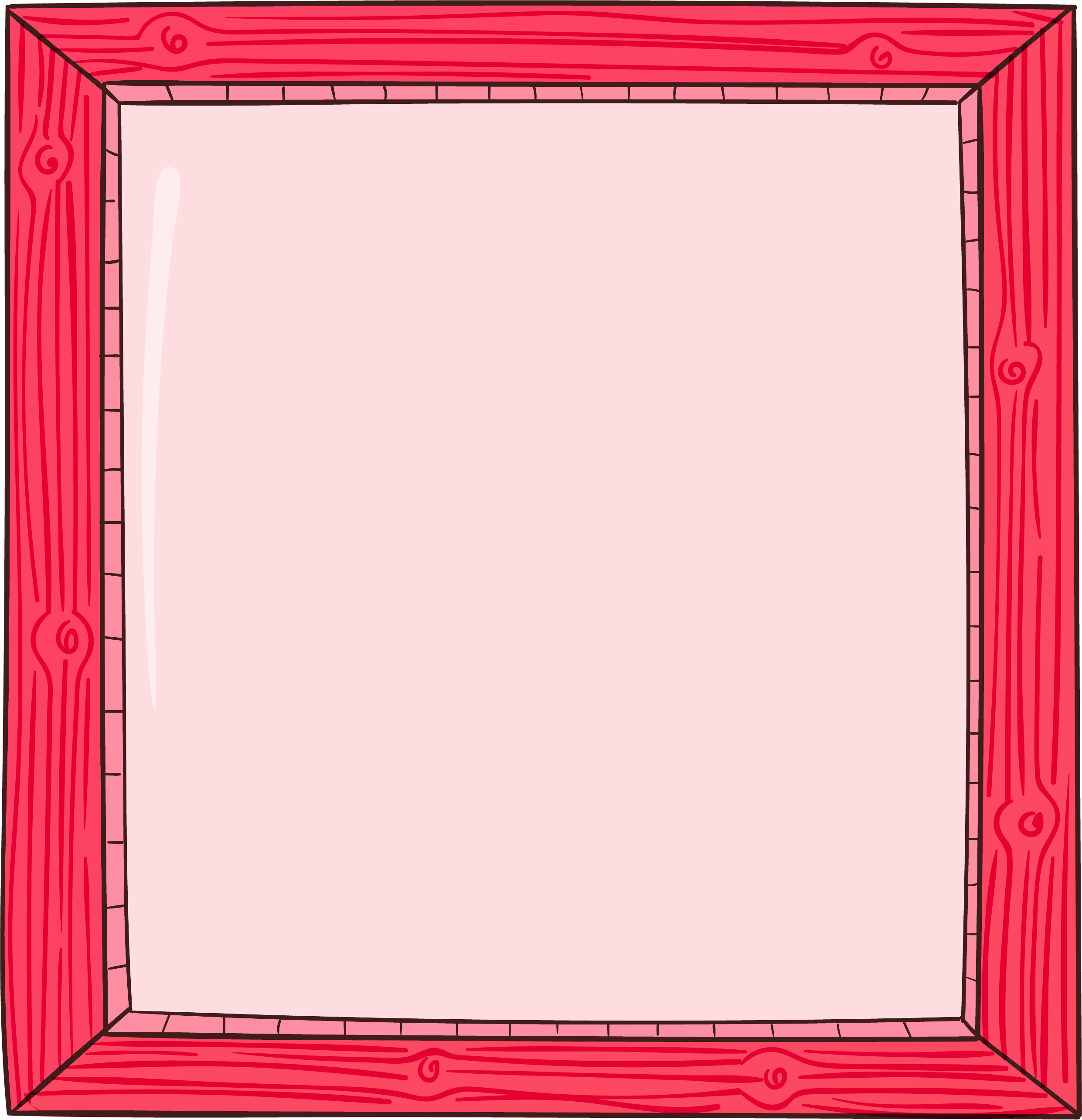 Preview for Red-picture-frame-design-love-design-sticker-e7b9d