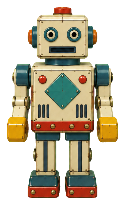 Preview for Tin Toy Robots Diamond Panel