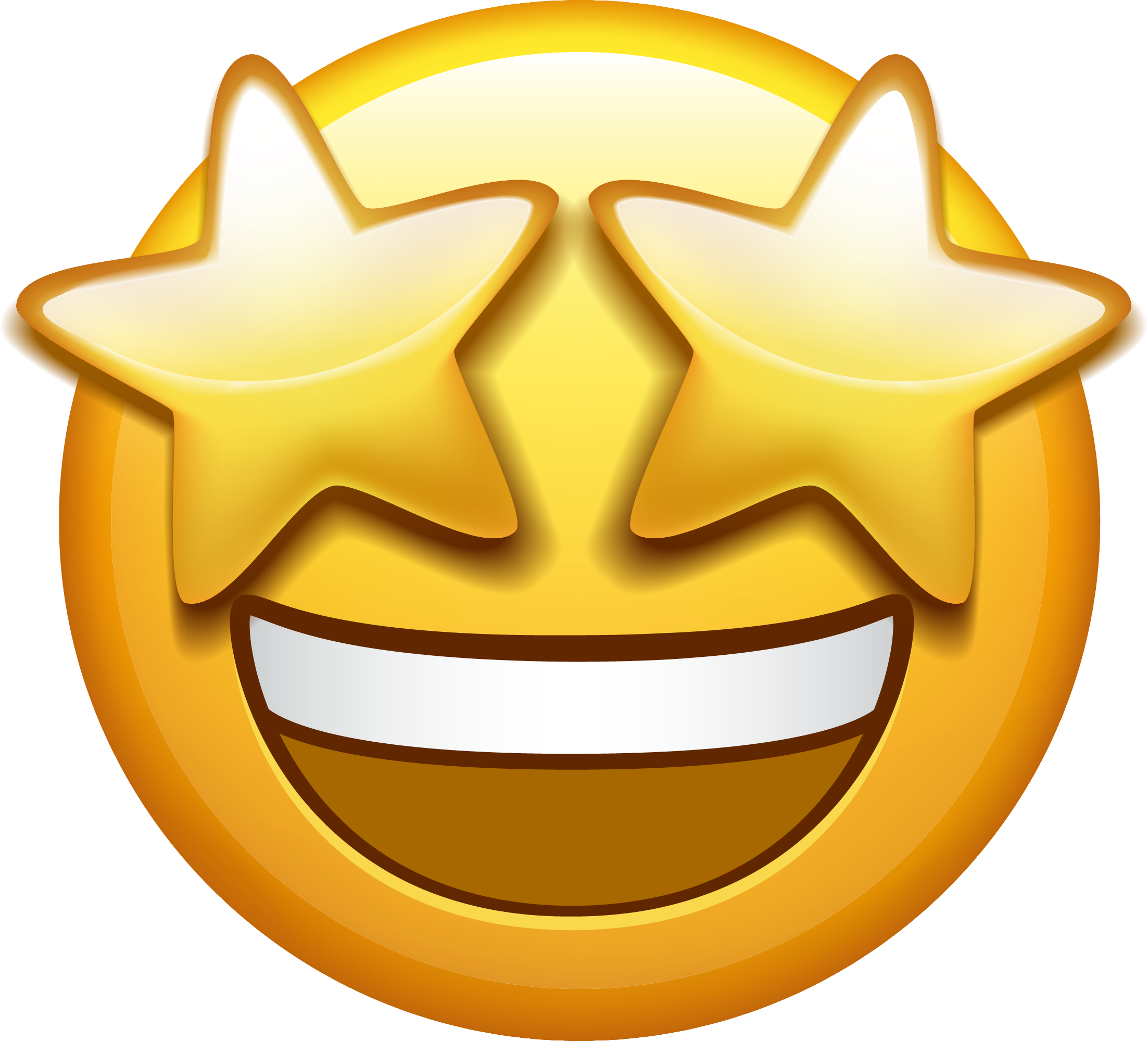 Preview for Starstruck-emoji-smiling-face-emoji-classic-sticker-7e531