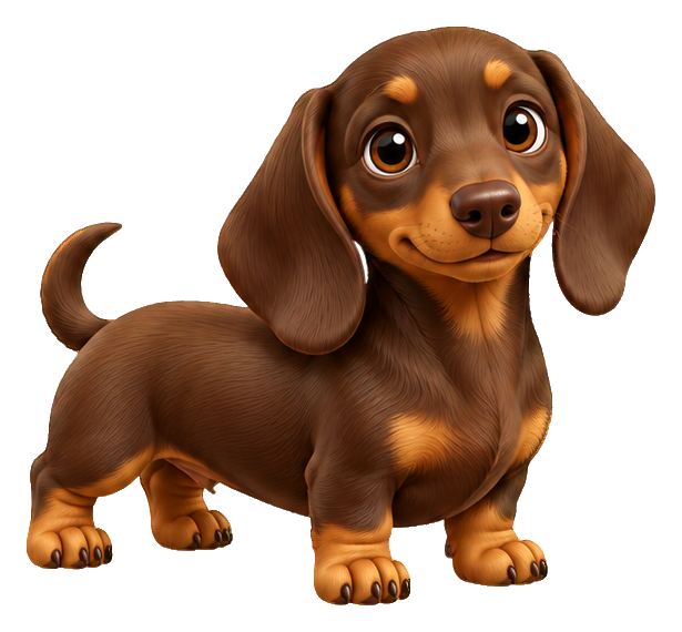 Preview for 3d Puppy Pals Dachshund Pup