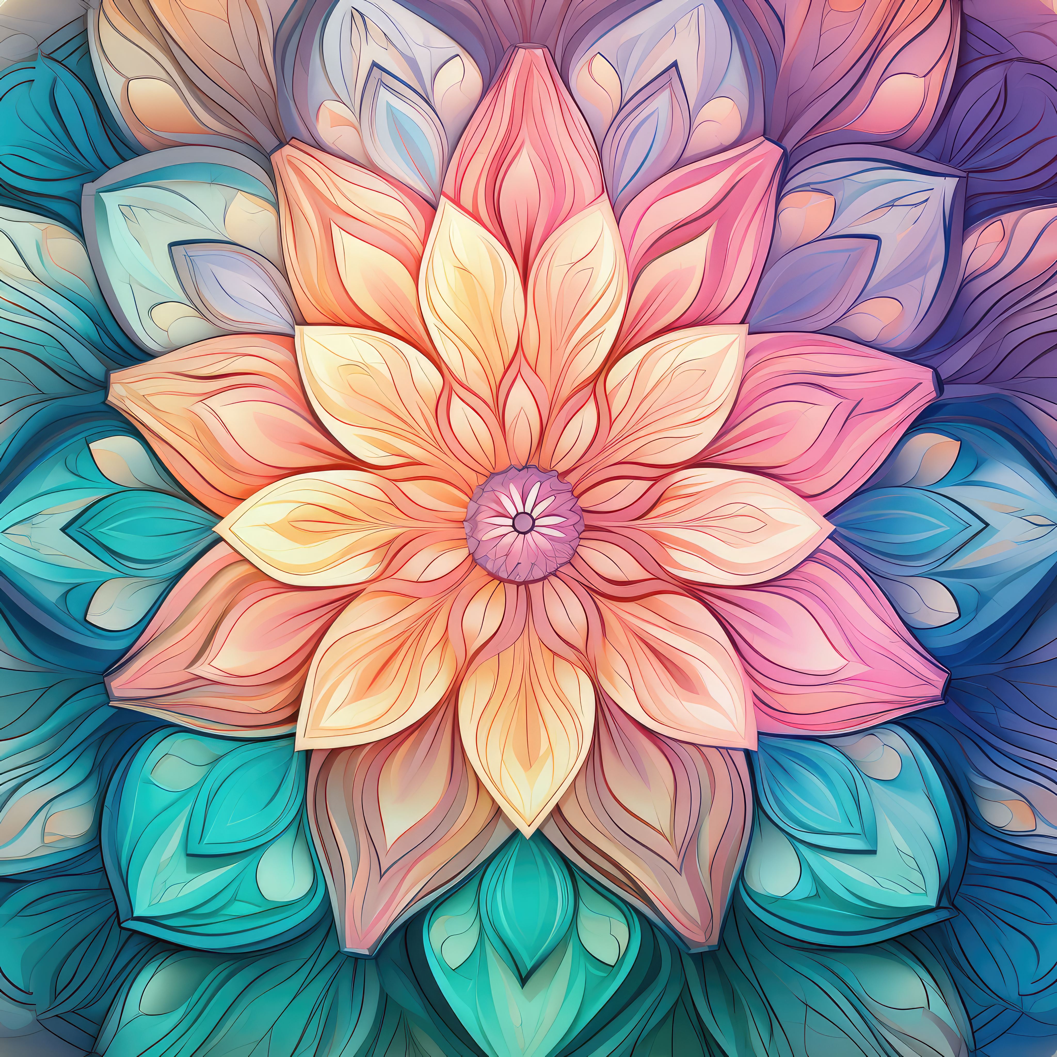 Preview for Vibrant-floral-pattern-design-abstract-background-41acd