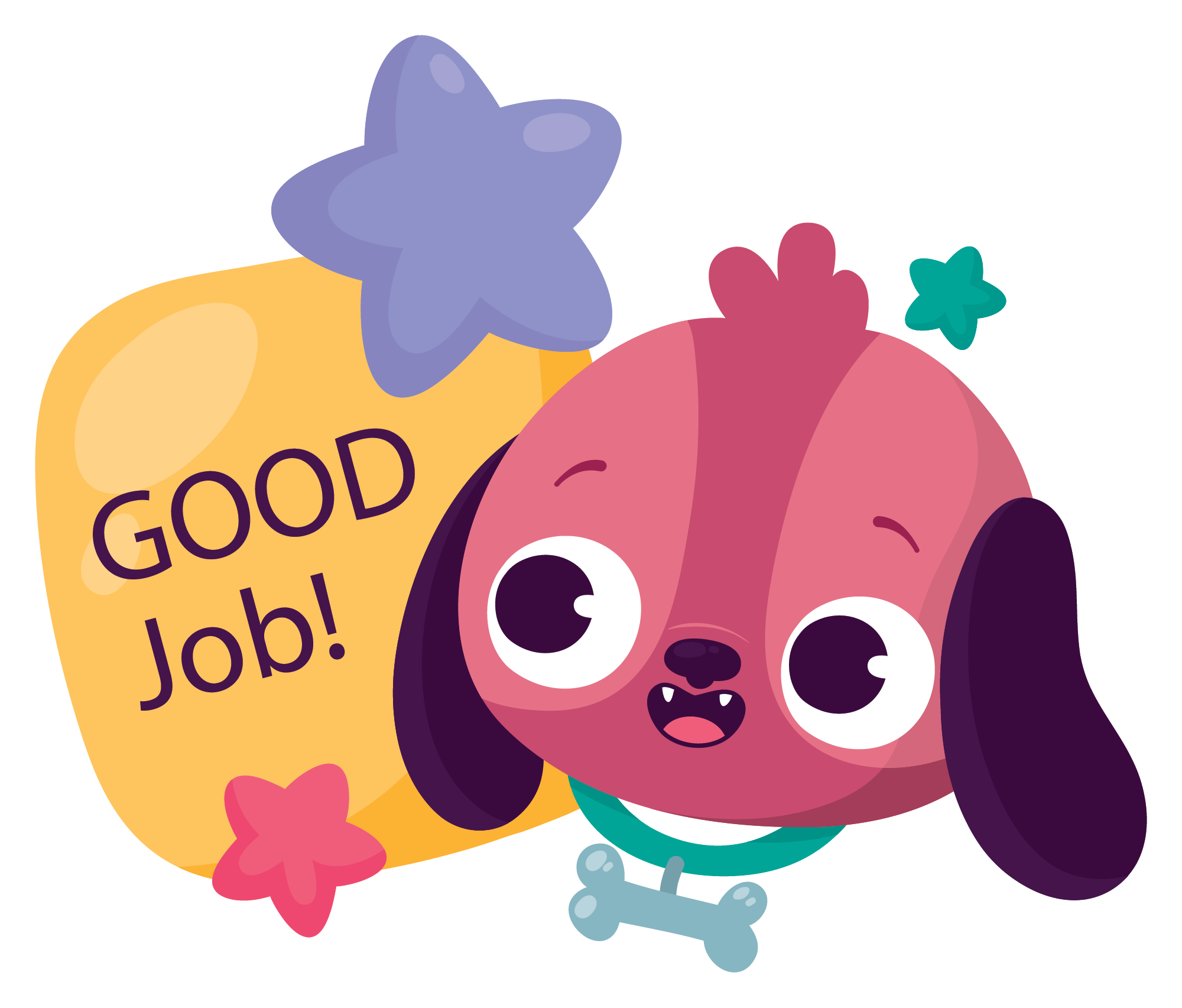 Preview for Good-job-dog-sticker-homework-stickers-06863