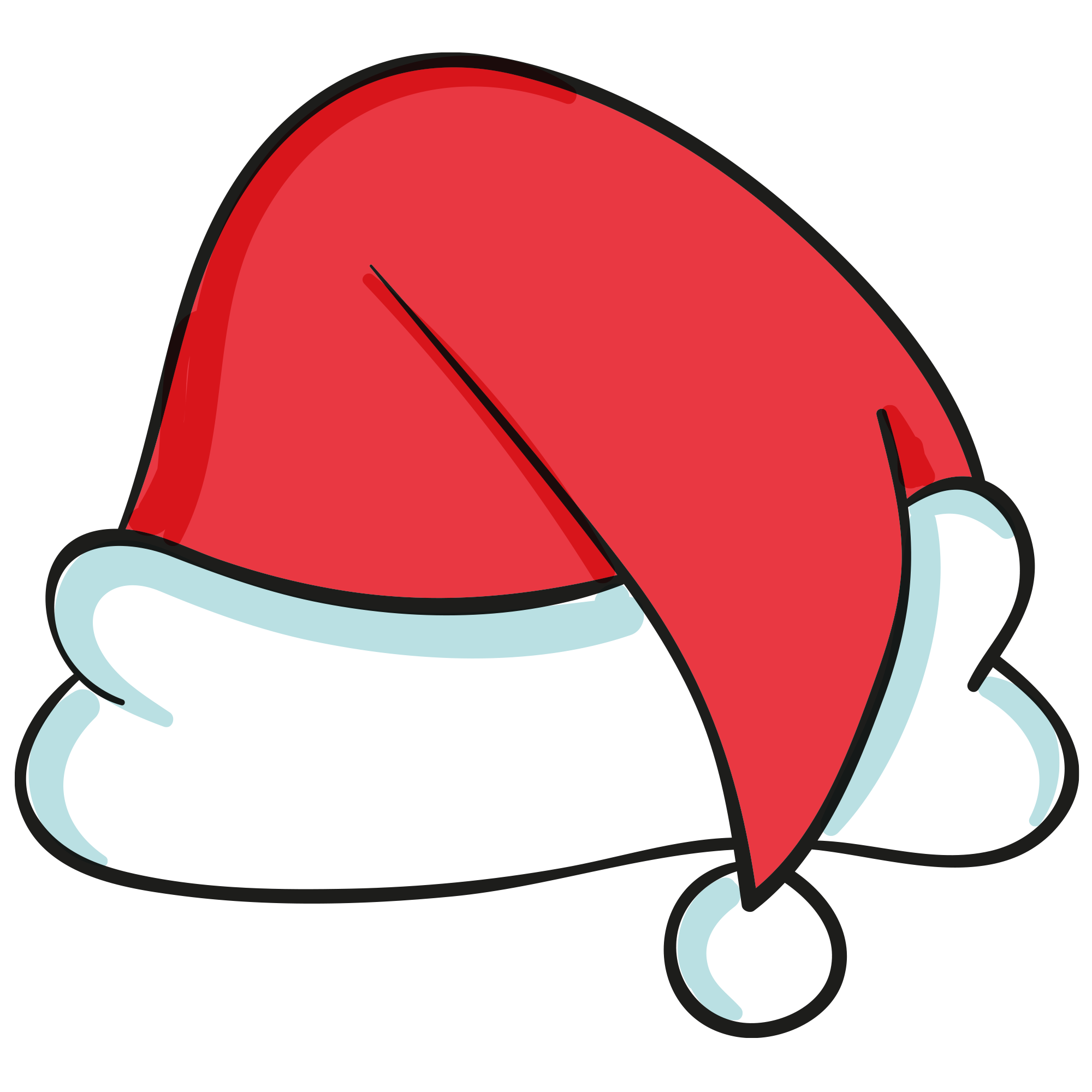 Preview for Santa-hat-illustration-christmas-sticker-591b8