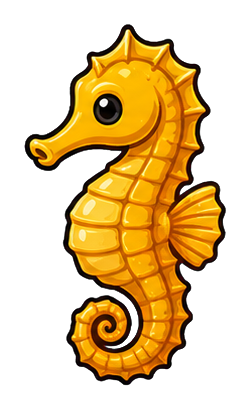 Preview for Seahorse Sticker Graphic