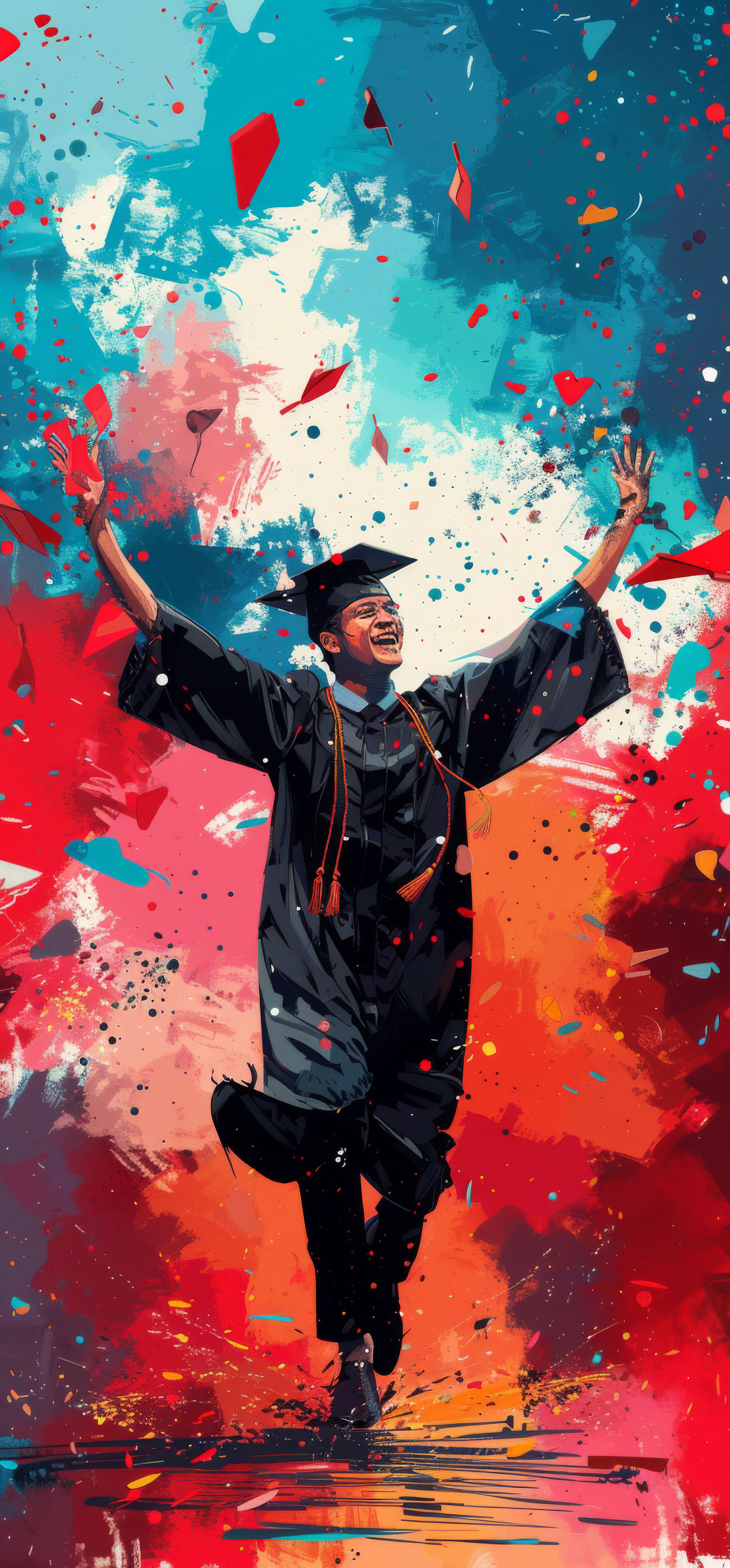 Preview for Graduation-celebration-art-graduation-phone-background-b2cf8