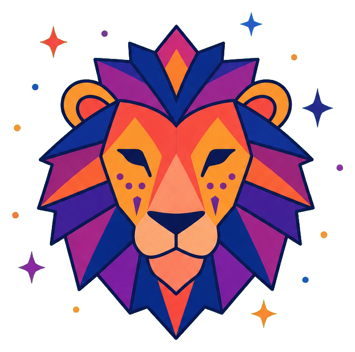 Preview for Leo Sun Lion Zodiac Sticker