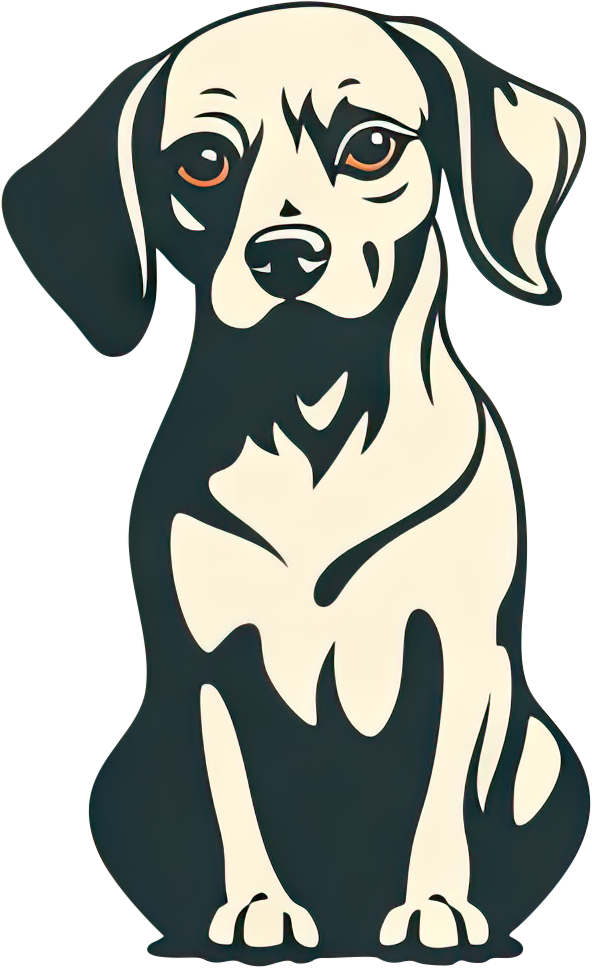 Preview for Stylized-dog-illustration-logo-animal-sticker-fbf27