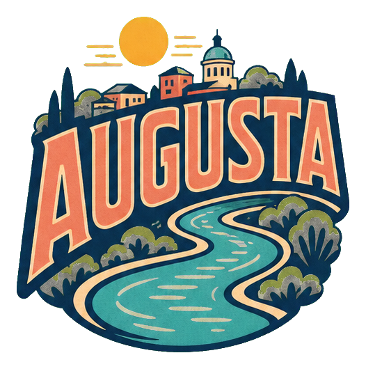 Preview for Augusta River Retro Sticker