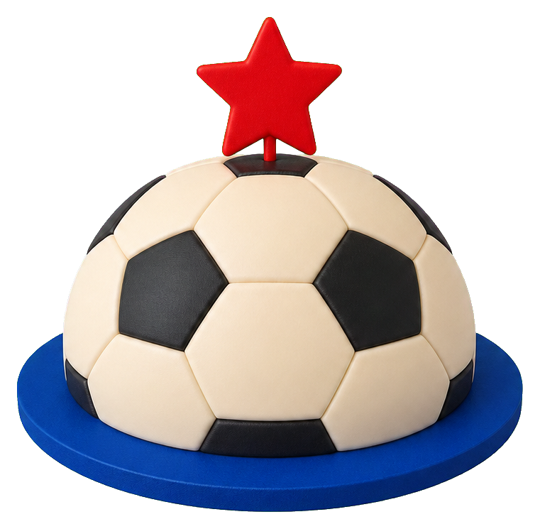 Preview for Soccer Cake Sticker